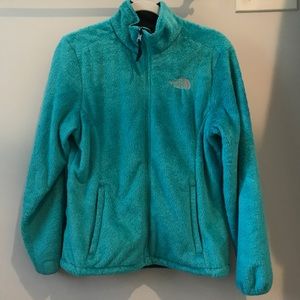 Turquoise North Face Fleece